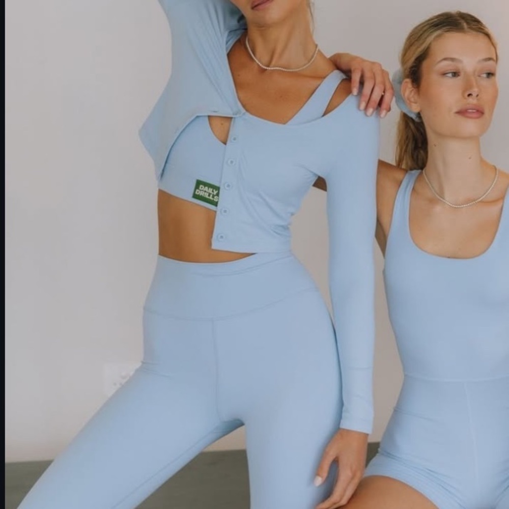 Daily Drills Blue Activewear Set